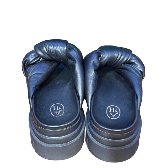 Women's Ash leather platform sandal size euro 41 - US 10 - Picture 3 of 8